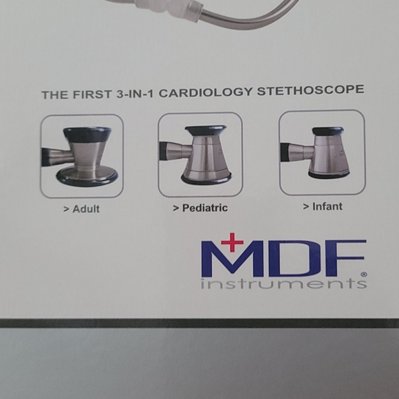 MDF 3 in 1 Cardiology Stethoscope - Picture 4 of 4